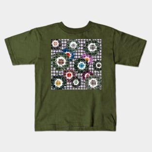 flower swirl Kids T-Shirt